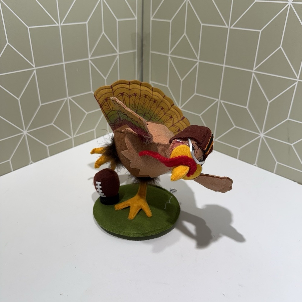 ANNALEE‎ 2016 FALL/THANKSGIVING "KICKER TURKEY WITH FOOTBALL"
